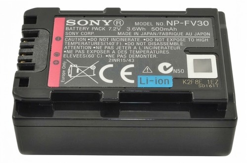 Sony fv30 battery for - sony,