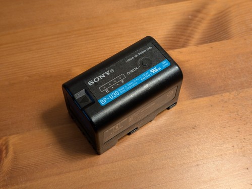 Sony u30 lithium ion - lithium-ion, camera