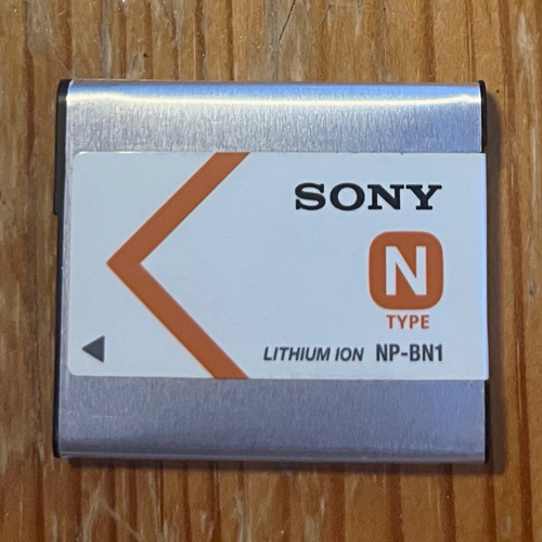 Sony bn1 ion camera - np-bn1, li-ion