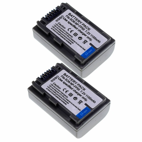 Pack battery for sony - 2-pack,