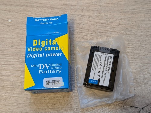 Replacement fh50 camera - np-fh50,