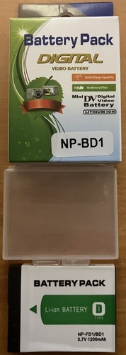 New bd1 fd1 camera - np-bd1,