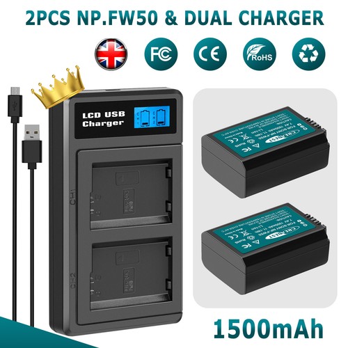 Fw50 battery charger - 2×,
