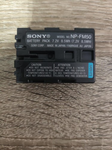 Genuine sony fm50 - sony, np-fm50