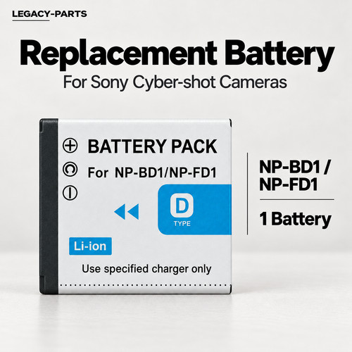 Battery for sony cybershot - for,