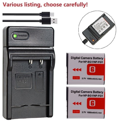 Bg1 battery charger for - np-bg1,