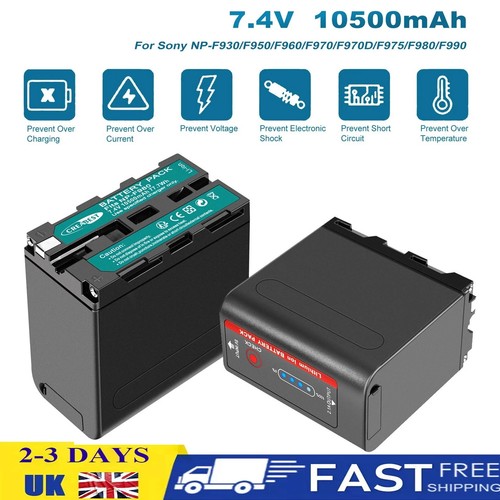 2pcs 10500mah f970 for sony - 2pcs,
