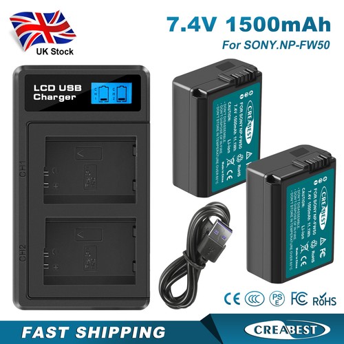 Fw50 battery charger - np-fw50,