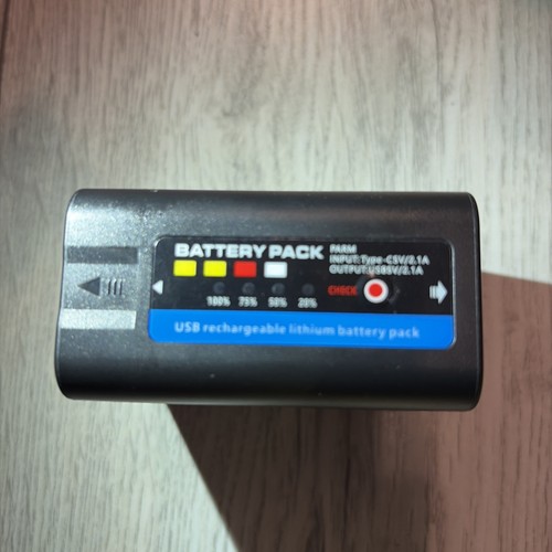 F980 usb rechargeable - usb-c,