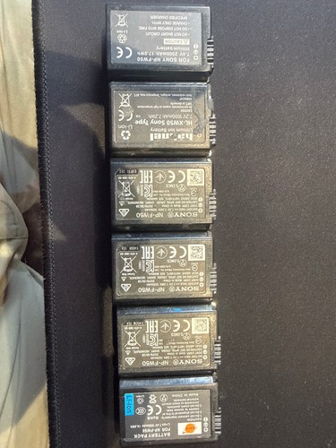 Job lot fw50 camera - lot, np-fw50