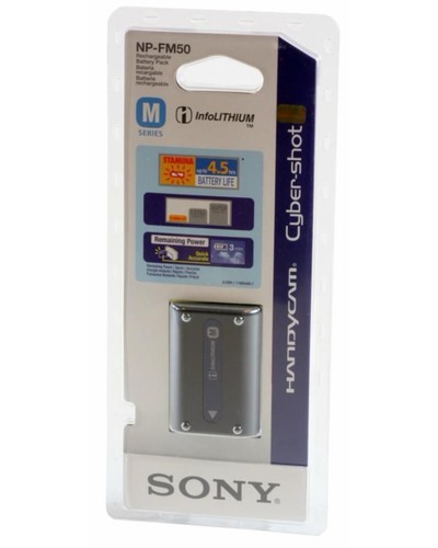 Sony fm50 genuine ion - np-fm50,
